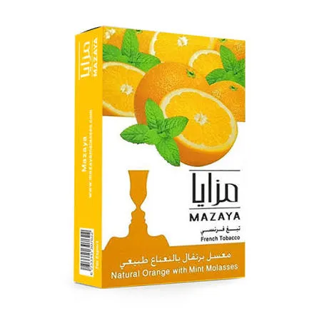 معسل برتقال بالنعناع مزايا Mazaya