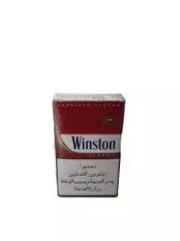 دخان ونستون احمر ورق Winston