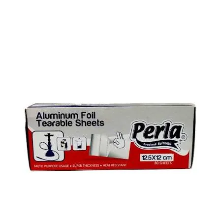 سانيتا بيرلا للأركيلة Perla aluminum foil *80