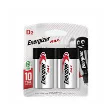 بطاريات Energizer max D2