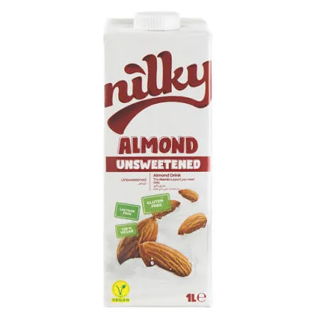 Nilky almond unsweetened 1L