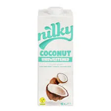 Nilky coconut unsweetened lactise free 1L