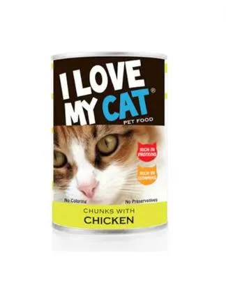 i love my cat chicken 415g
