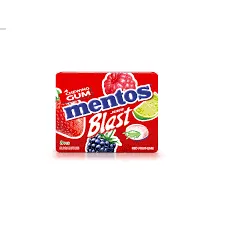 Mentos juice red fruit lime