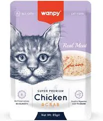 Wanpy chicken and crab 85g
