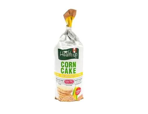 Health up corn cake thin saturated fat free