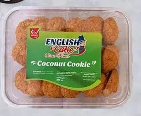 English cake coconut cookies