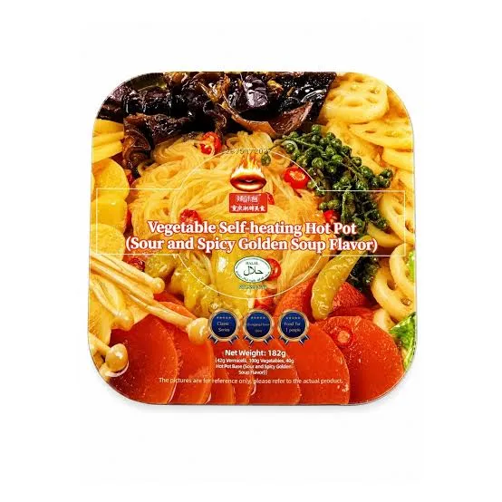 VEGTABLE SELF HEATING HOT POT SOUR AND SPICY