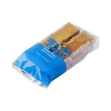 Wooden bakery toast canape