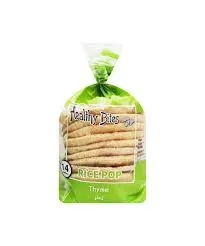 Healthy bites rice pop thyme
