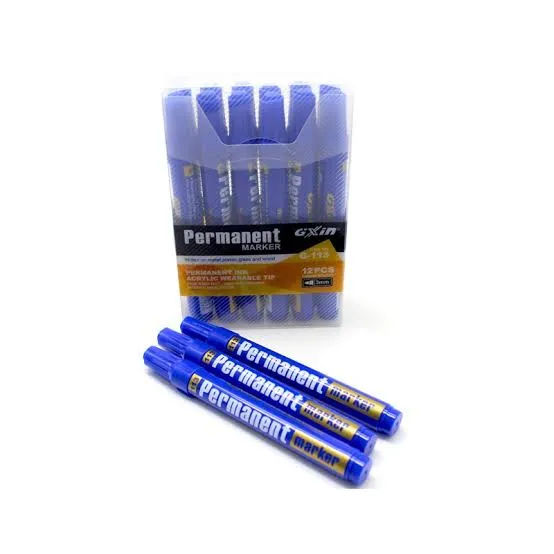 Blue marker
