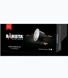 Barista espresso auro perfetto aluminum capsules *20