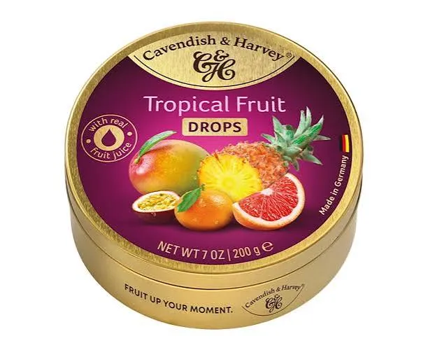 Cavendish harvey tropical fruit drops 200g
