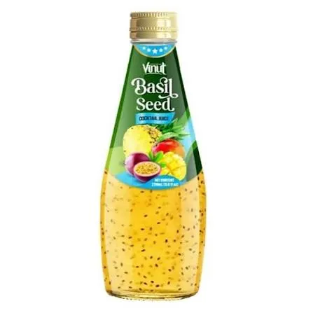 Vinut basil seed cocktail juice