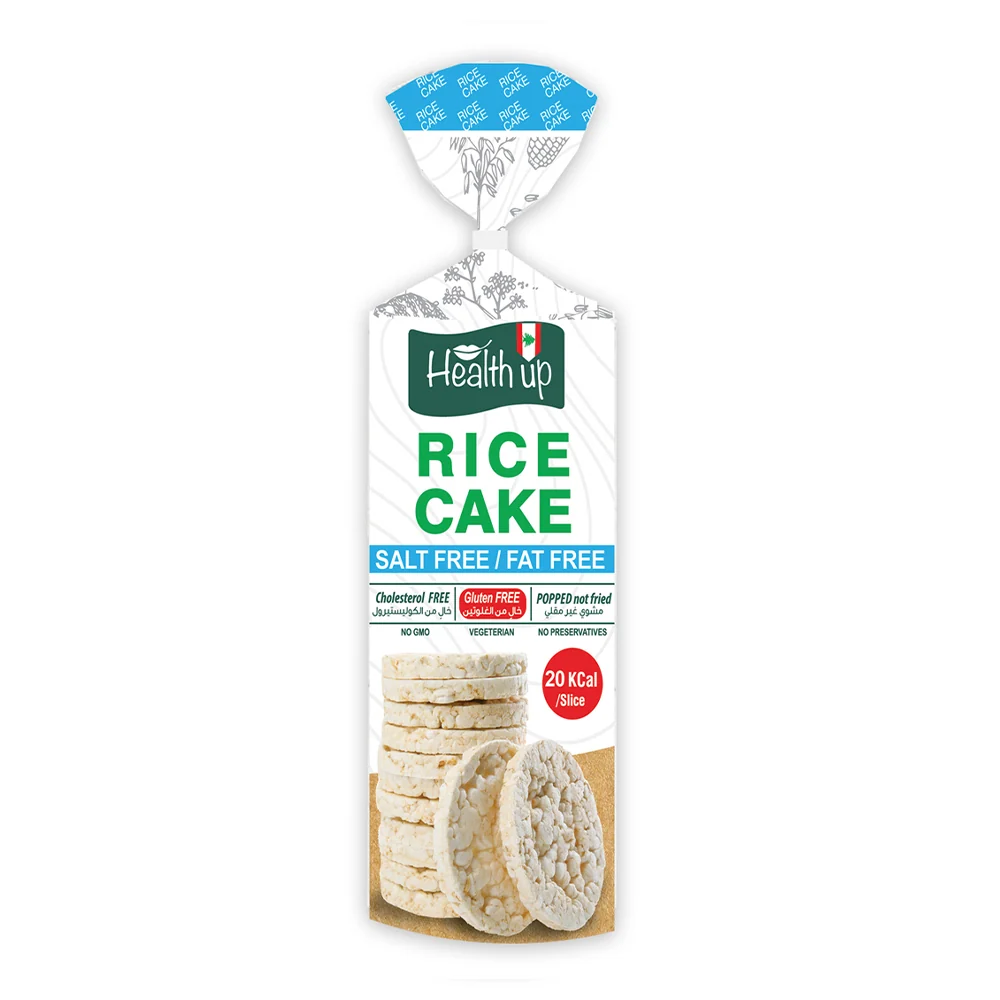 Health up rice cake salt free fat free