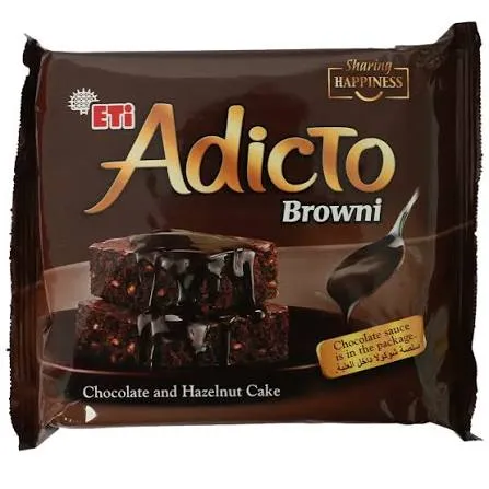 adicto browni hazelnut 200g
