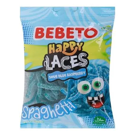 bebeto spaghetti  sour blueberry 80gr
