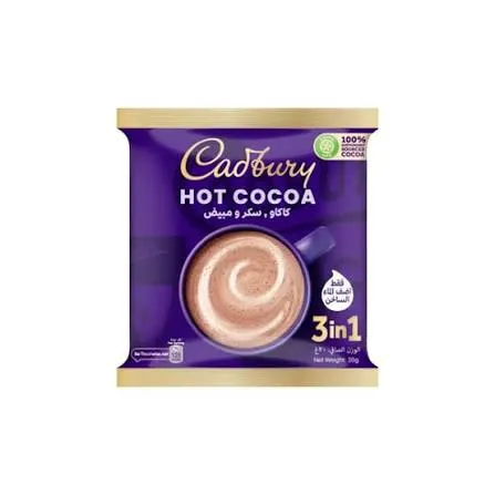 Cadbury 3 in 1 hot cocoa 30 gr