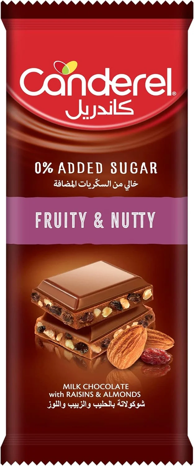 canderel fruity & nuts 100gr
