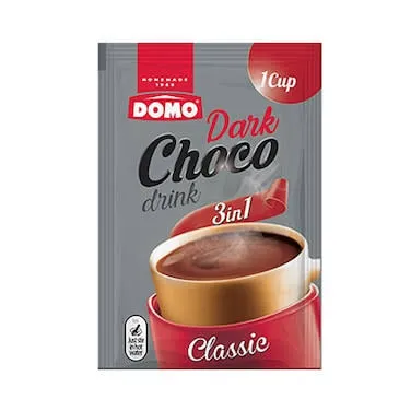 domo chocolate classic dark drink 3in1 22gr