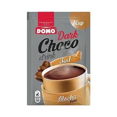 domo chocolate mocca dark drink 3in1 22gr