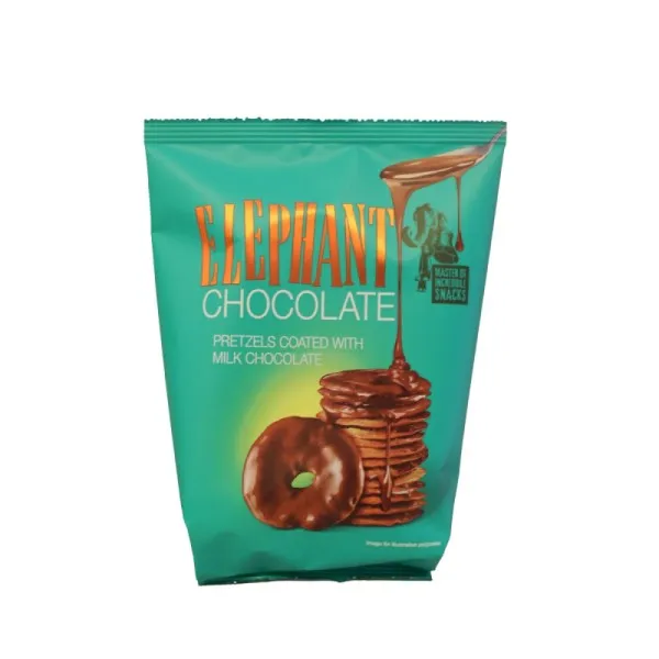 elephant-pretzel milk choco 80gr