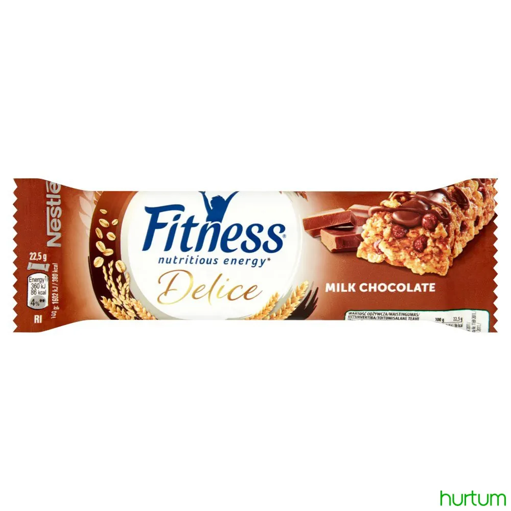 [9604] fitness bar milk chocolate 23.5gr