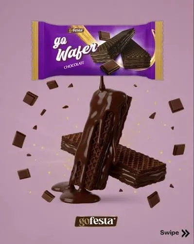 [20610] GOFESTA WAFER DARK CHOCO