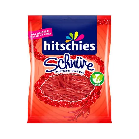 [100226] hitschies  schnure strawberry laces125 gr