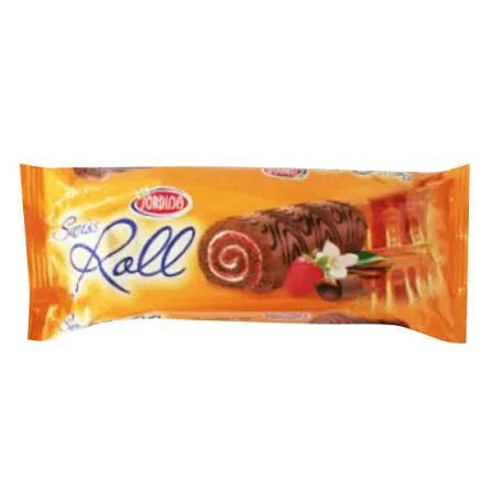 [99396] jordina swiss roll cake choco fraise 250