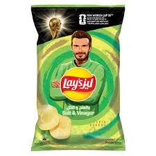 [50189] LAYS SALT AND VINEGAR 155G