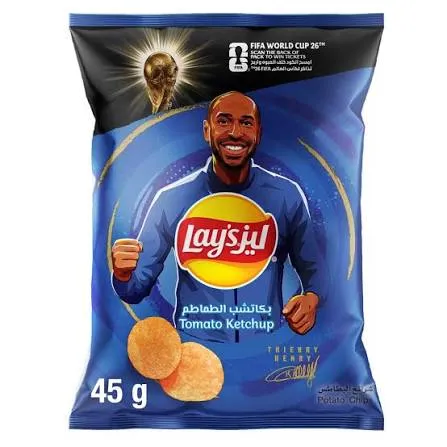 [50185] LAYS TOMATO KETCHUP 45 G