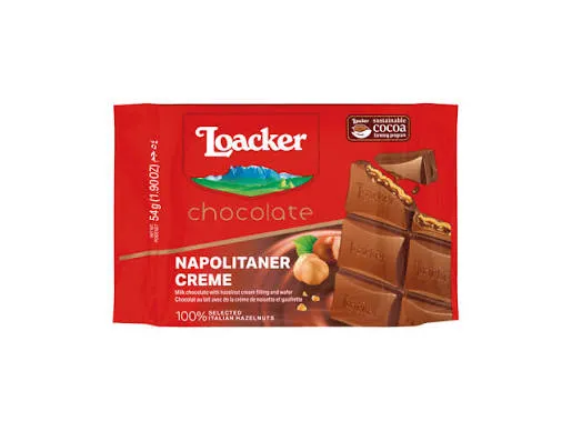 [100685] Loacker Block napolitaner  creme 55 Gr