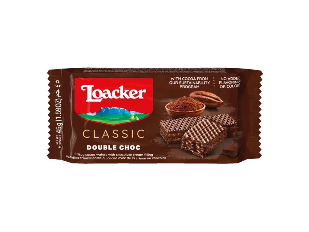 [2901260] loacker double choc 45g