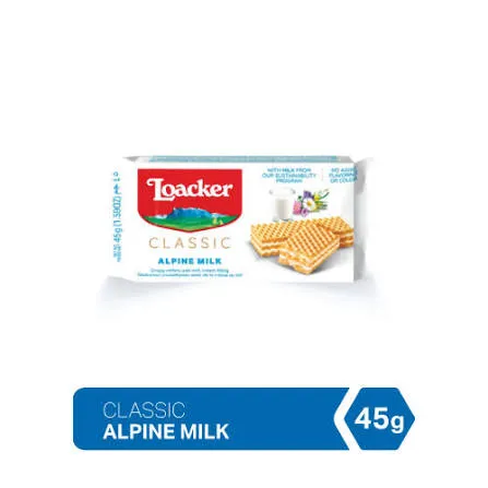 [9114] loacker sandwich  alpine milk45gr
