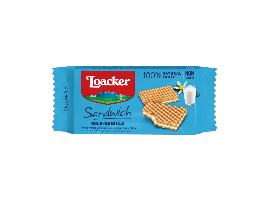 [9116] loacker sandwich  vanilla 45gr