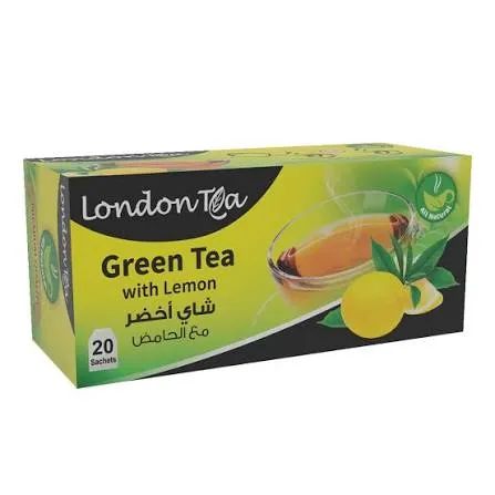 london tea شاي اخضر مع حامض