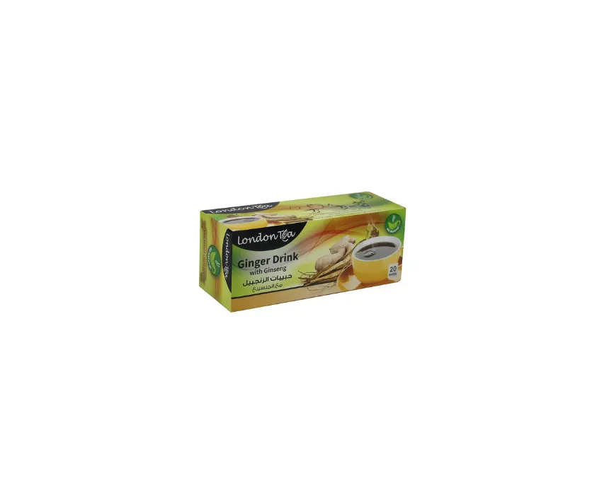 [6133] london tea instant ginger &ginseng*20