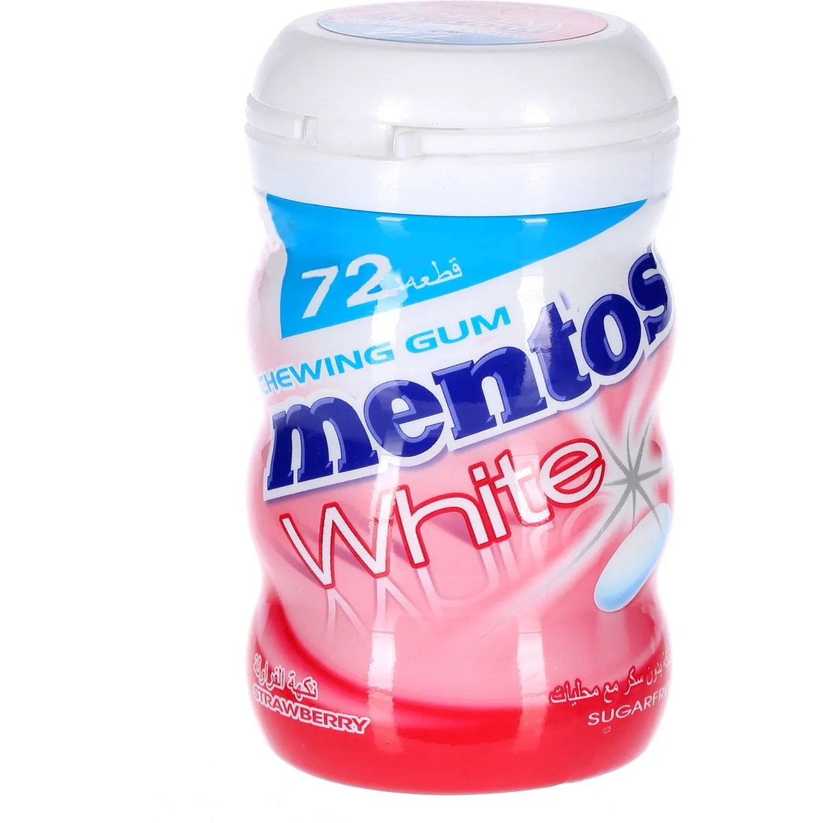 [9164] Mentos White strawberry 72pieces