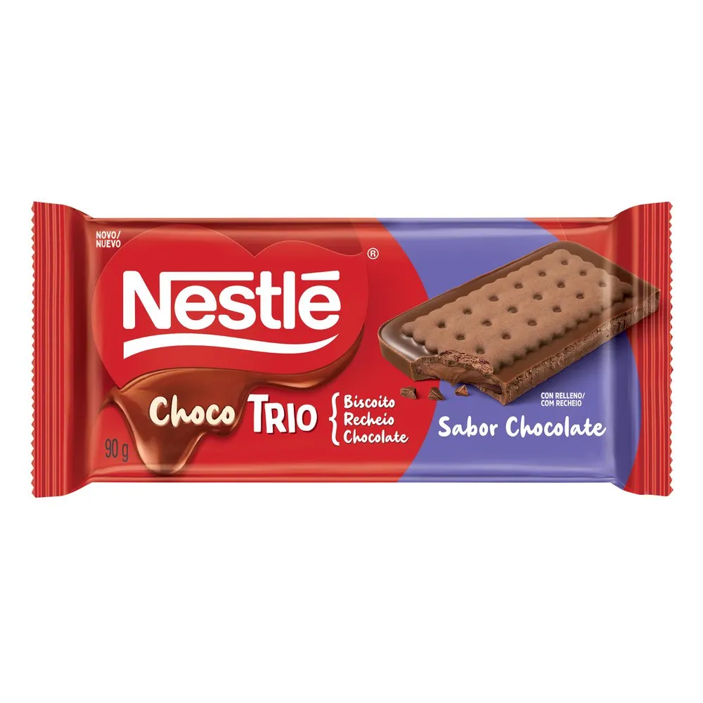 NESTLE TRIO SABOR CHOCOLATE 90G