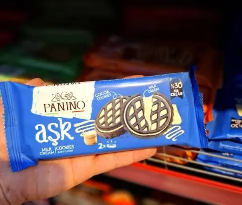 [50695] PANINO ASK MILK CREAM COOKIES 45G