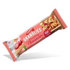 Poppins granolies oat bar strawberry cheesecake