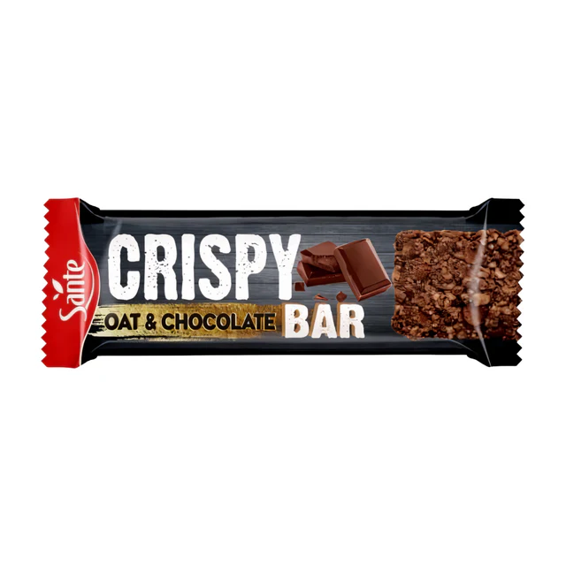 [8660] sante crispy oat & choco bar 40gr
