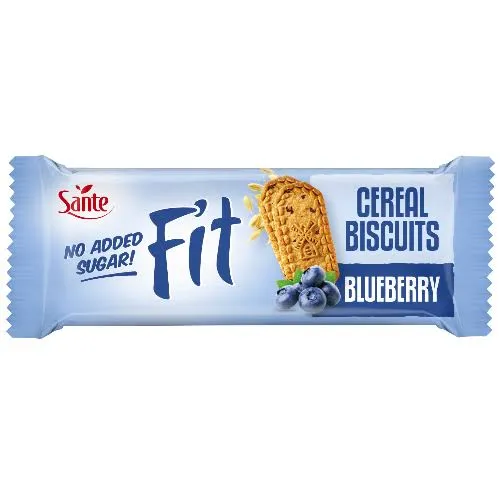 [8669] sante fit cereal  blueberry bisc 50gr