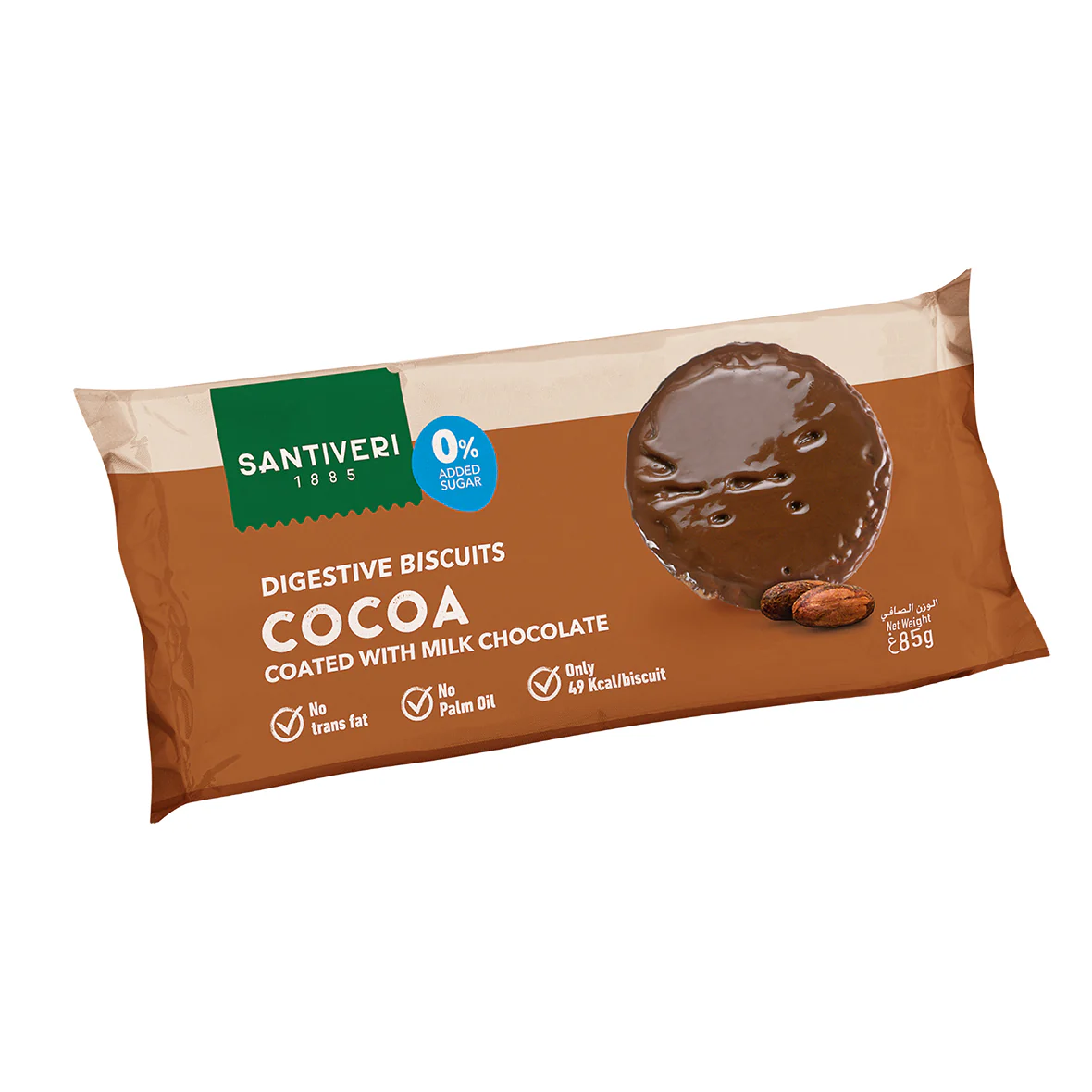 Santiveri Digestive Original Milk Choco 85g