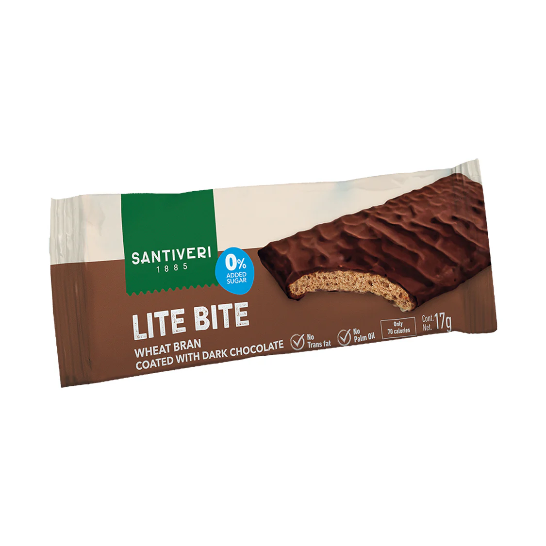 Santiveri Lite Bite Light Toast&Dark 17g