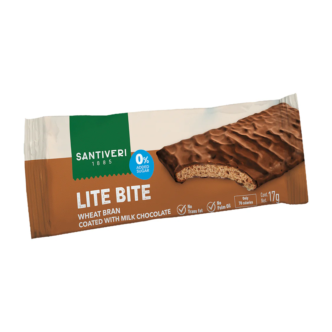 Santiveri Lite Bite Light Toast&Milk 17g