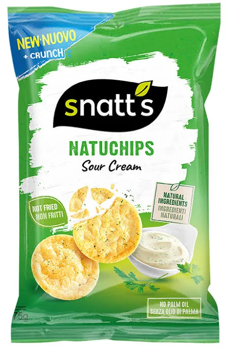 [7862] Snatts Snack sour cream 75gr