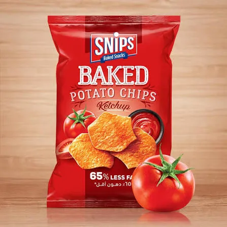 snips baked ketchup  34gr
