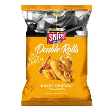 Snips double rolls honey mustard 80 gr